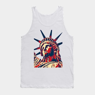 liberty statue united states of America Tank Top